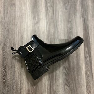 Hunter Black Ankle Boots - Worn Once